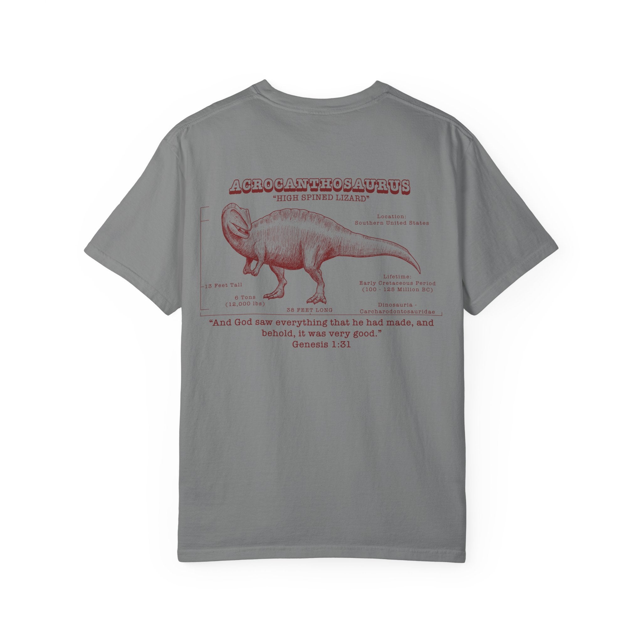 G131 Acrocanthosaurus Tee