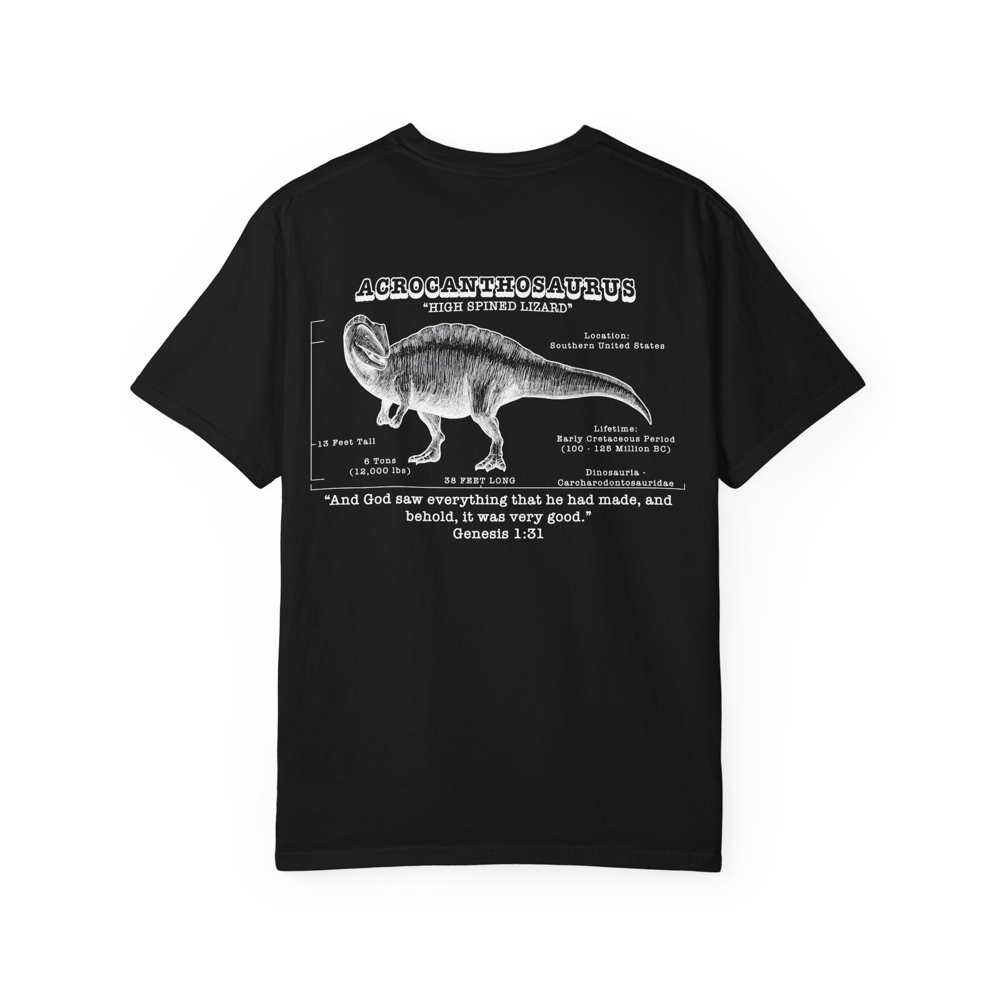 G131 Acrocanthosaurus Tee