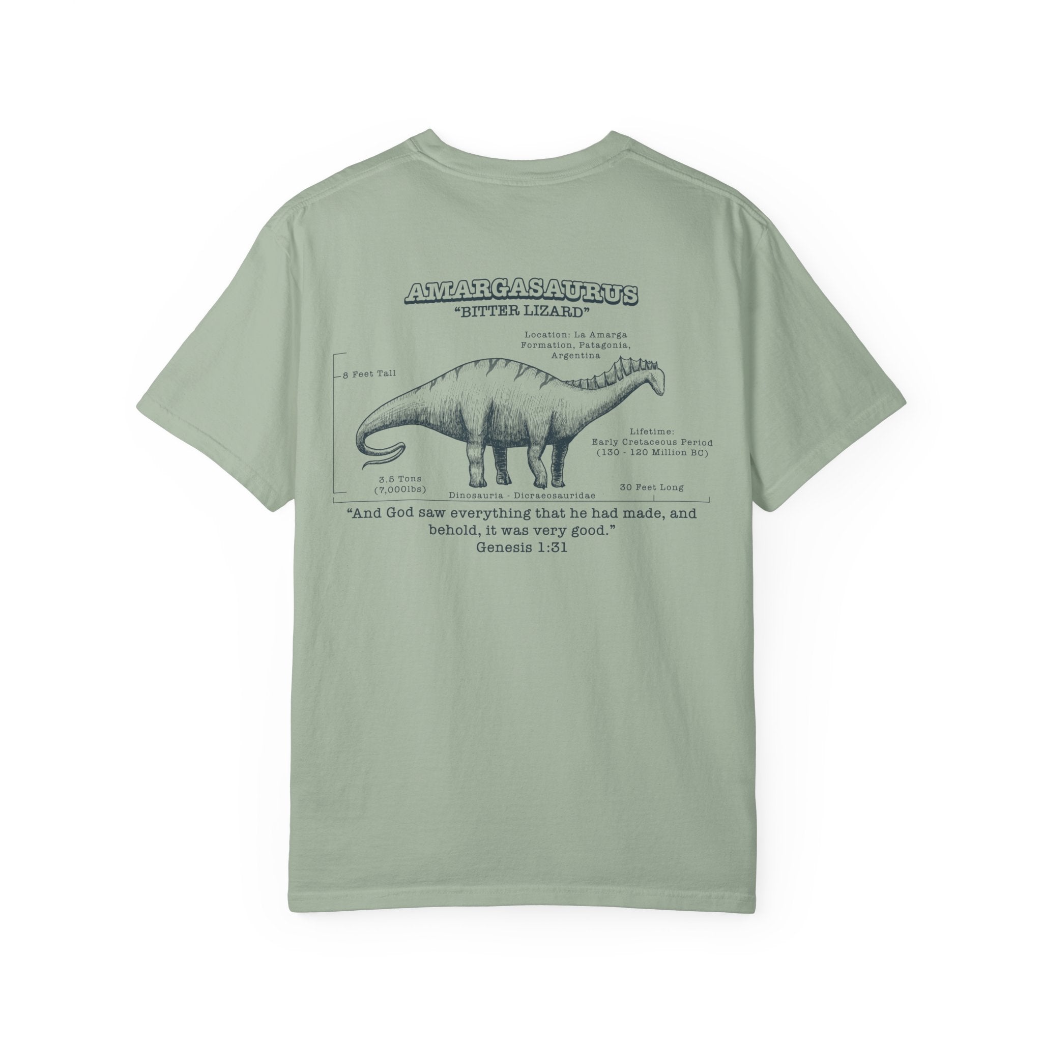G131 Amargasaurus Tee