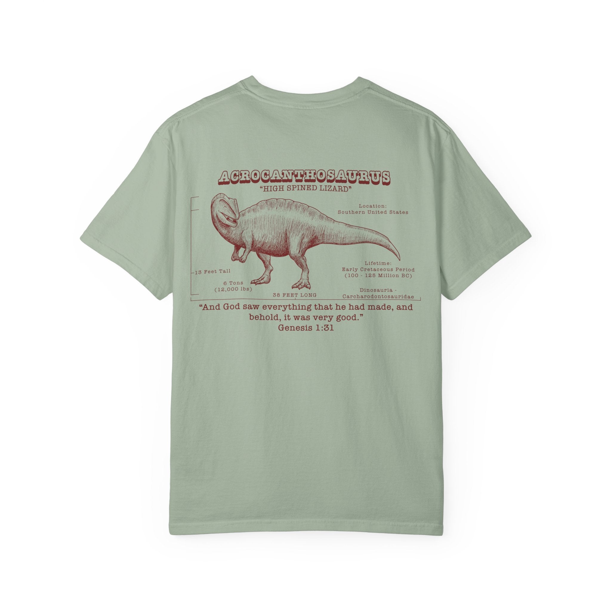 G131 Acrocanthosaurus Tee