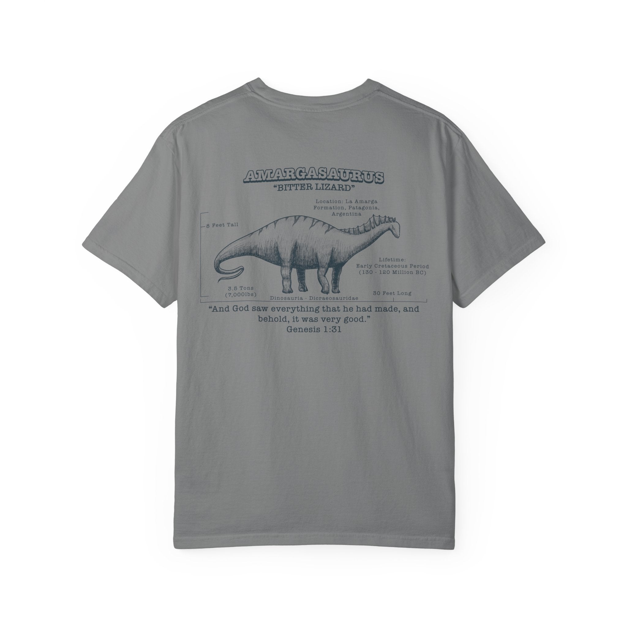 G131 Amargasaurus Tee