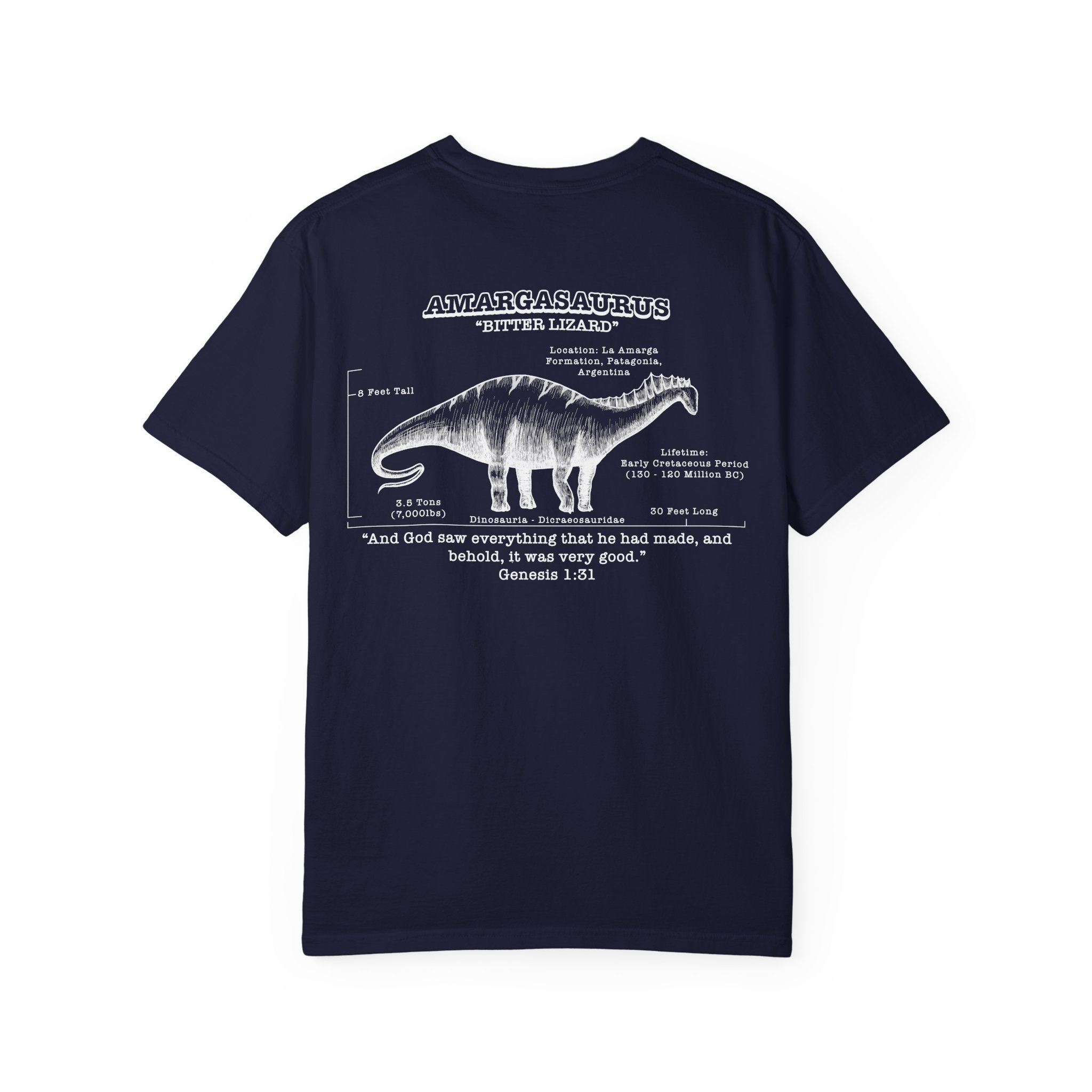 G131 Amargasaurus Tee