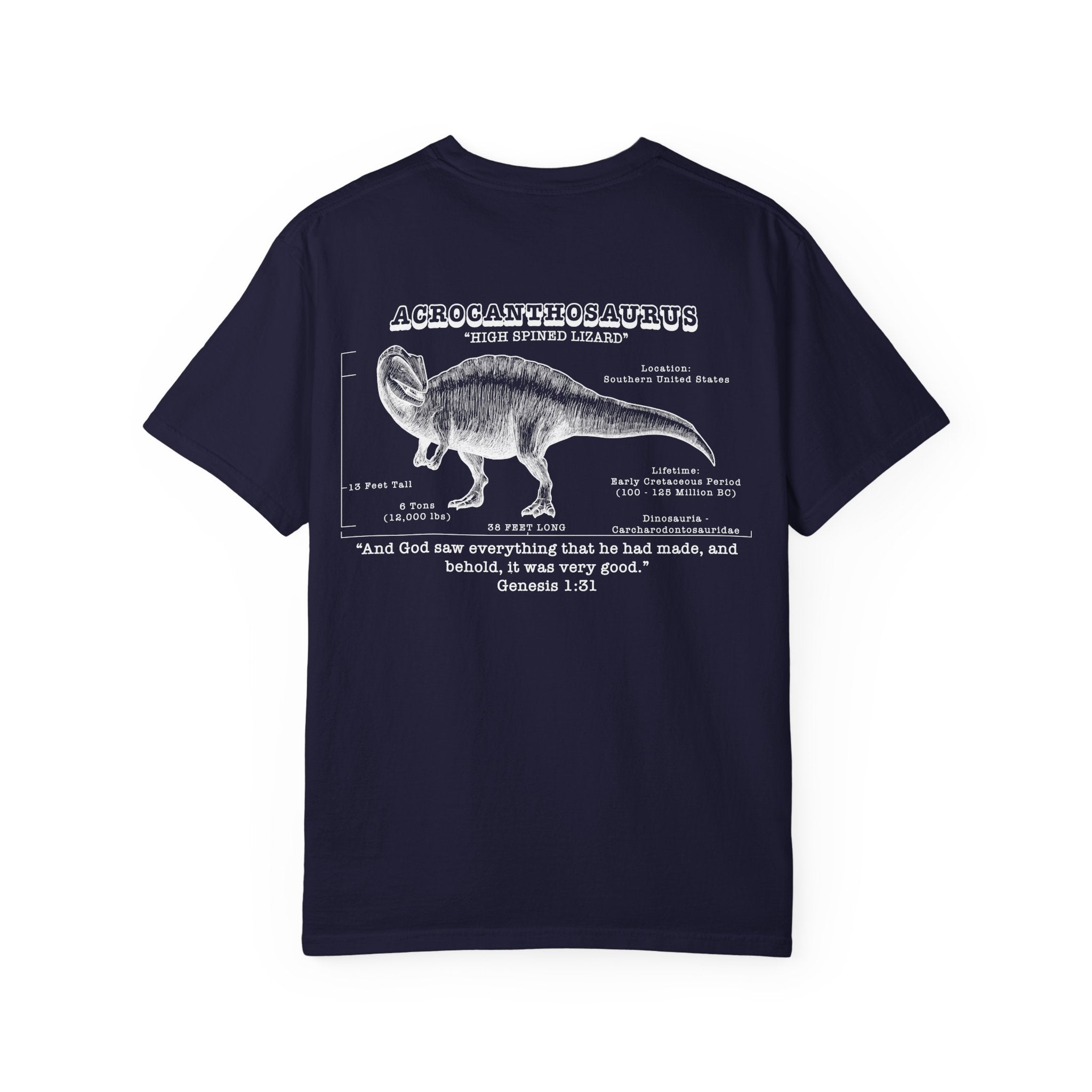 G131 Acrocanthosaurus Tee