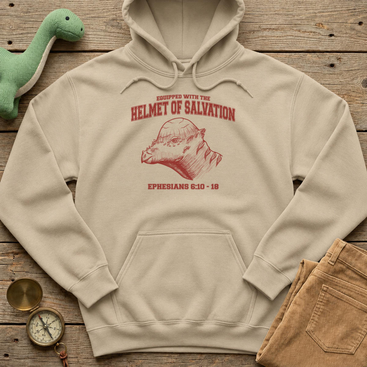 Helmet Of Salvation Hoodie
