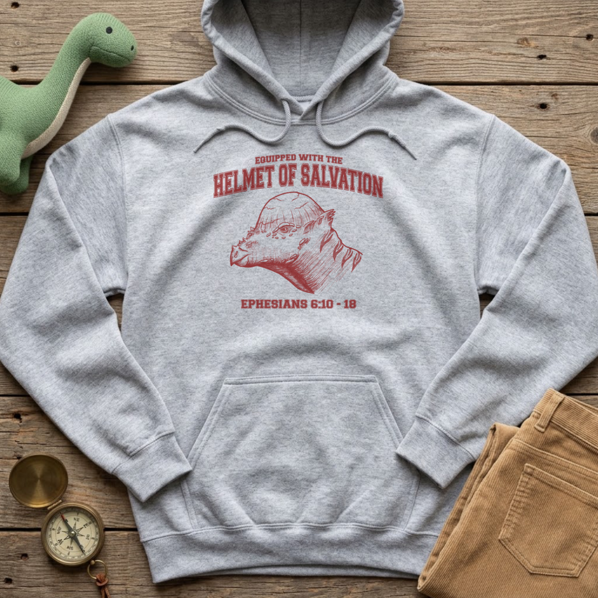 Helmet Of Salvation Hoodie