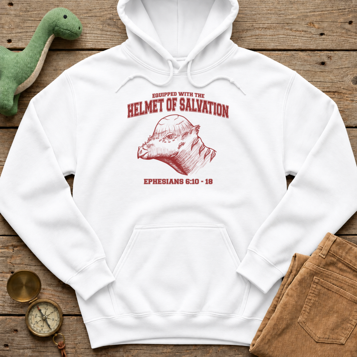 Helmet Of Salvation Hoodie
