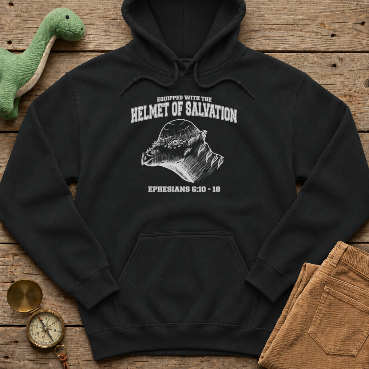 Helmet Of Salvation Hoodie