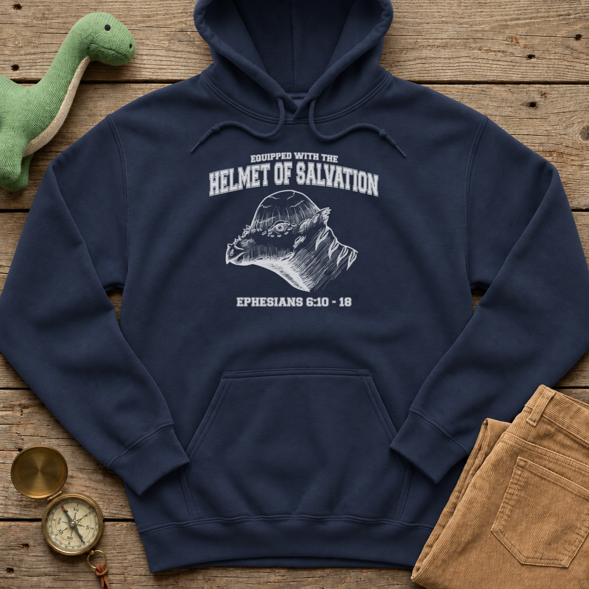 Helmet Of Salvation Hoodie