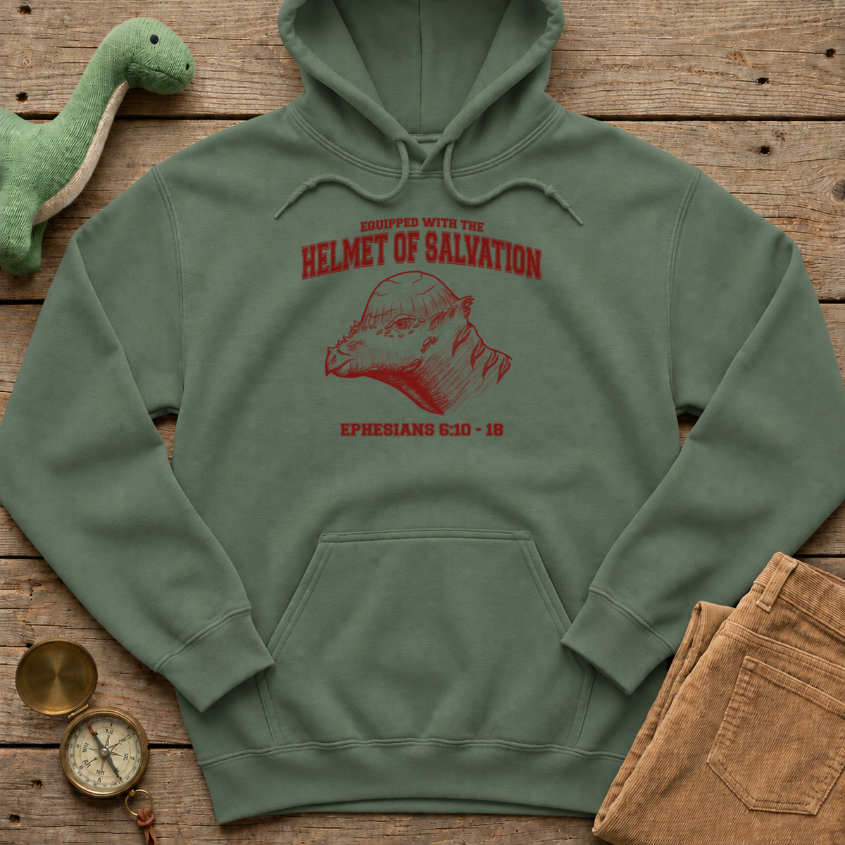 Helmet Of Salvation Hoodie