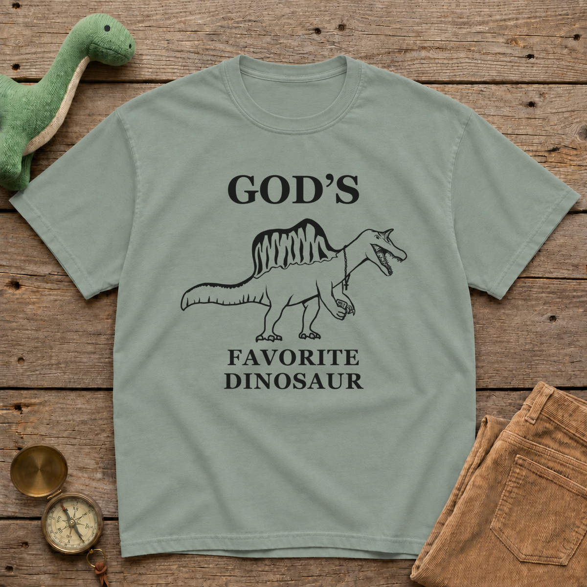 God’s Favorite Dinosaur Tee (Mirabilis)