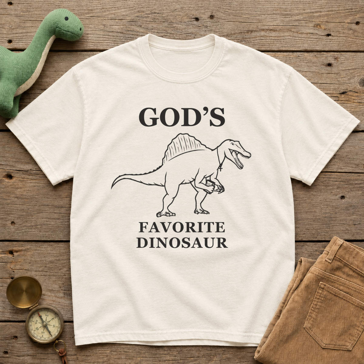 God’s Favorite Dinosaur Tee (Aegyptiacus)