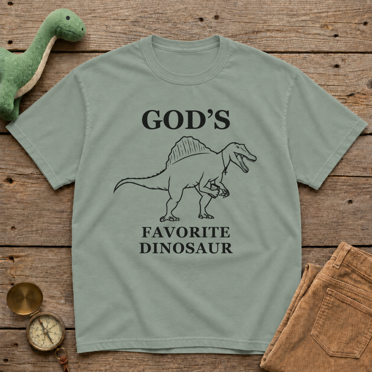 God’s Favorite Dinosaur Tee (Aegyptiacus)