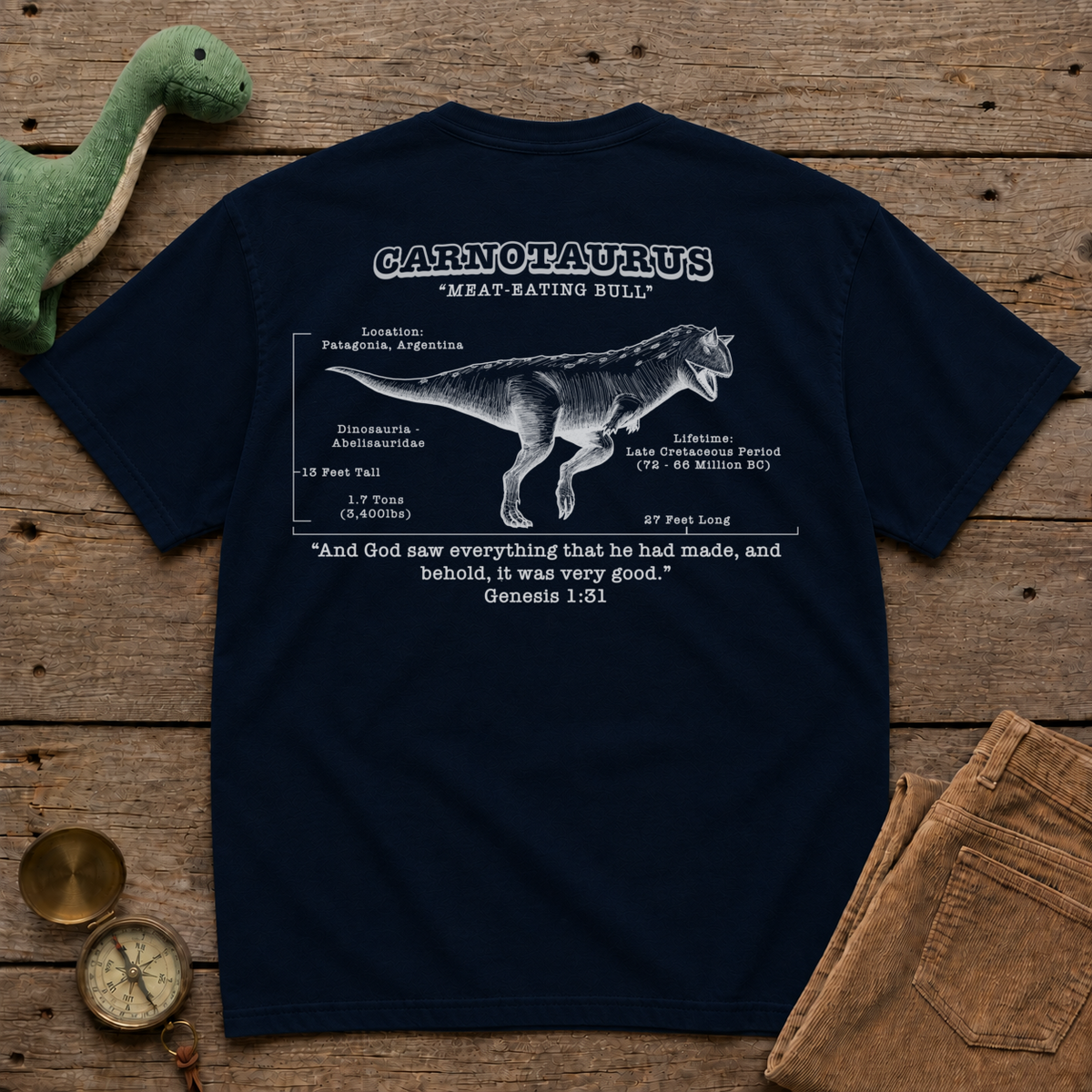 G131 Carnotaurus Tee