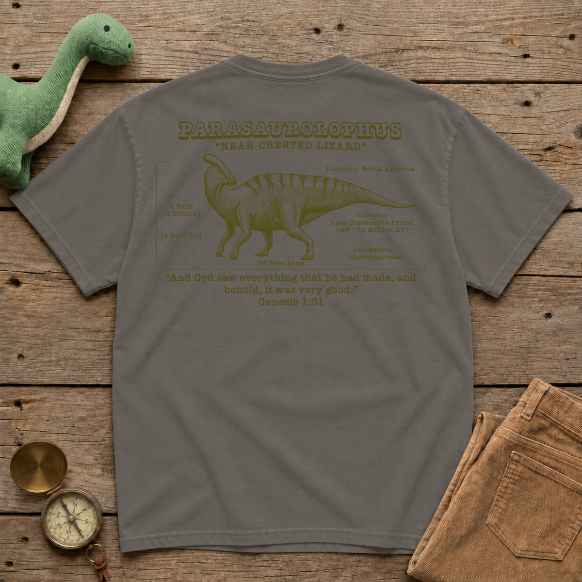 G131 Parasaurolophus Tee