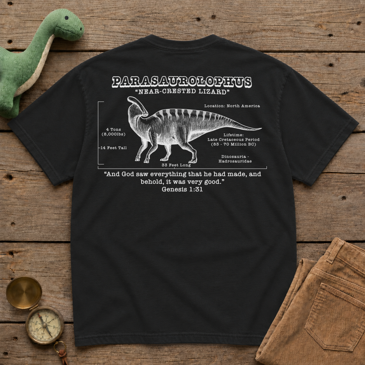 G131 Parasaurolophus Tee