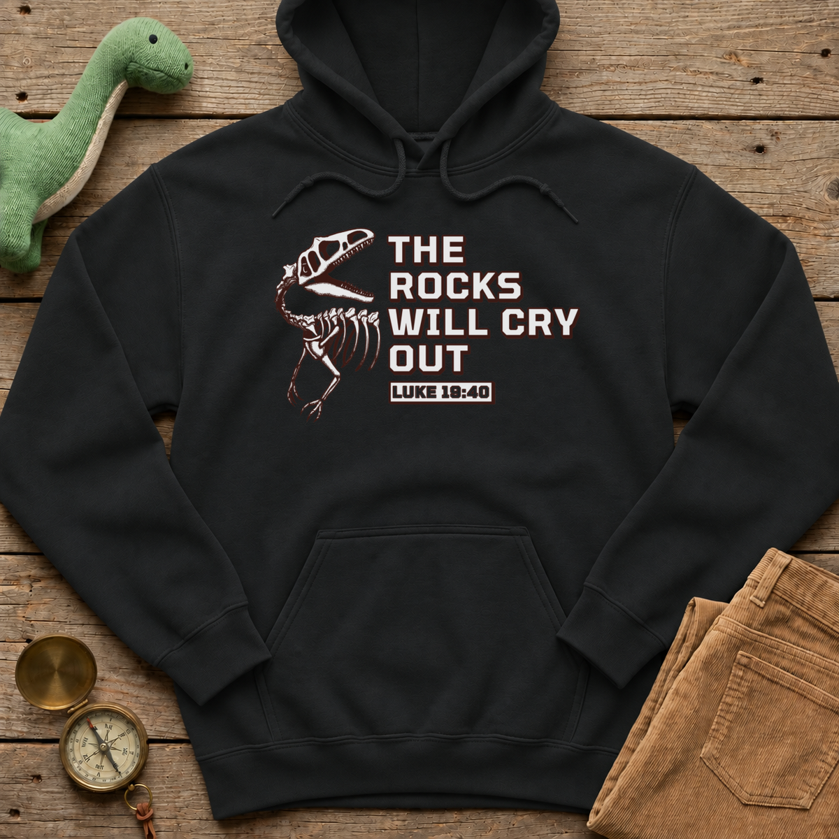 Rocks Will Cry Out Hoodie
