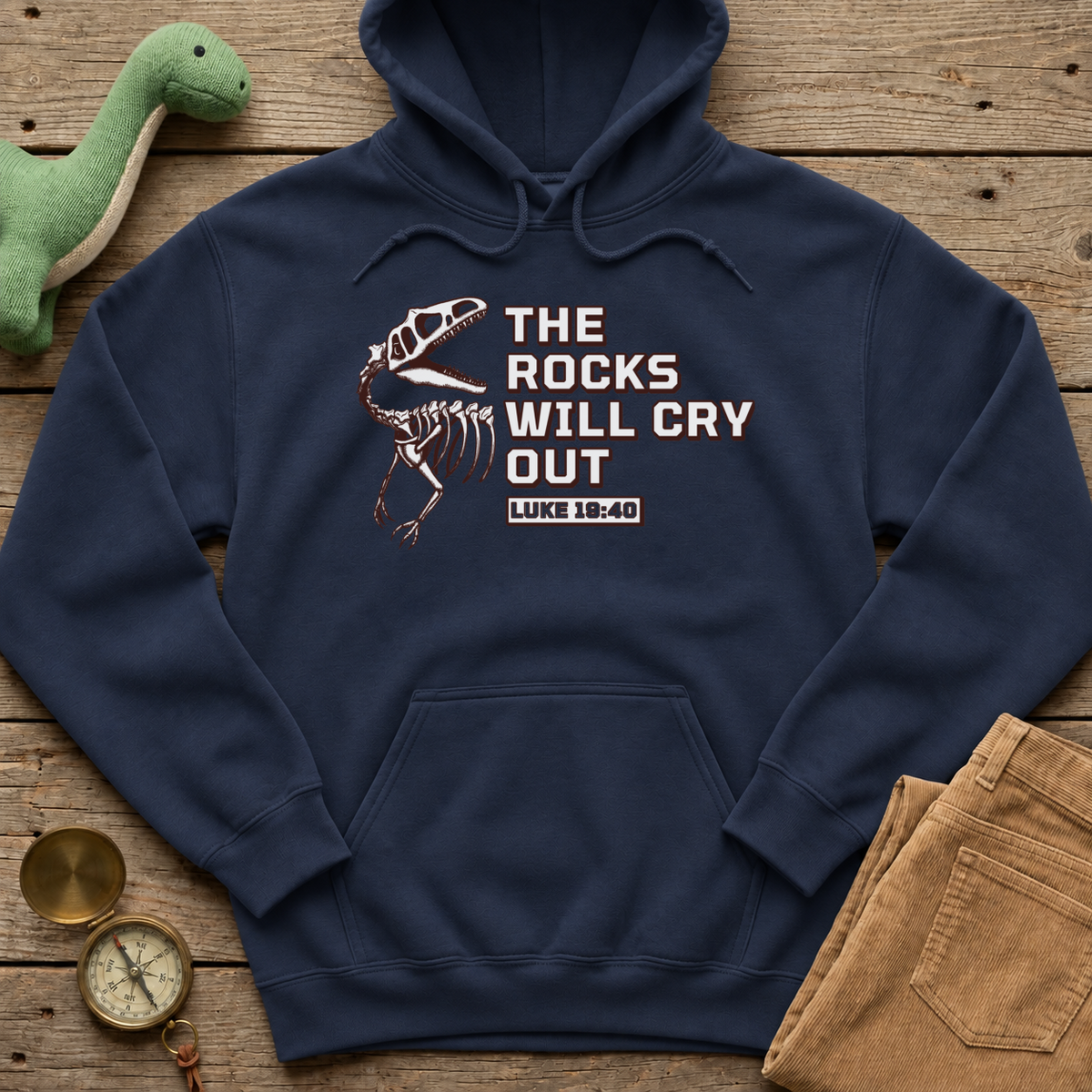 Rocks Will Cry Out Hoodie